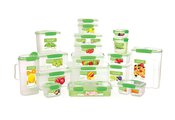 Набор контейнеров Sistema Fresh, 1.2л, 3шт, салатовый 951630