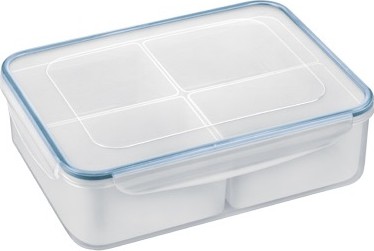 Контейнер для продуктов Tescoma Freshbox, 3.7л, 4 миски, прямоугольный 892070.00