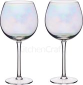 Набор бокалов KitchenCraft BarCraft Radiance 500мл, 2шт BCGINLUST2PC