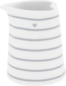 Соусник Bastion Collections White Stripes Нeart LI/JUG XS 002 GR Stripes