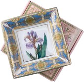 Подставка для мелочей ИФЗ Квадратная, Нежный ирис,16.4x16.4см, фарфор, подарочная упаковка 81.34215.00.1