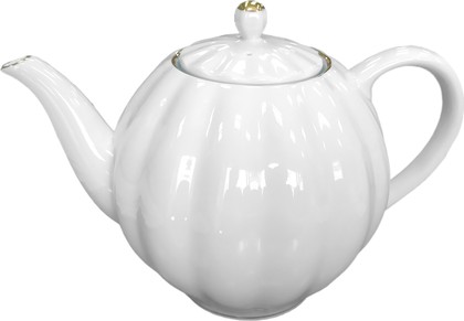 Чайник доливной ИФЗ Тюльпан Белоснежка, 2000мл, фарфор 80.55307.00.1