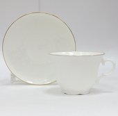 Чашка с блюдцем Золотой кантик 9, ф. Жасмин ИФЗ 81.14061.00.1