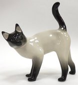 Статуэтка Кошка сиамская 8см, фарфор ИФЗ 82.01231.00.1
