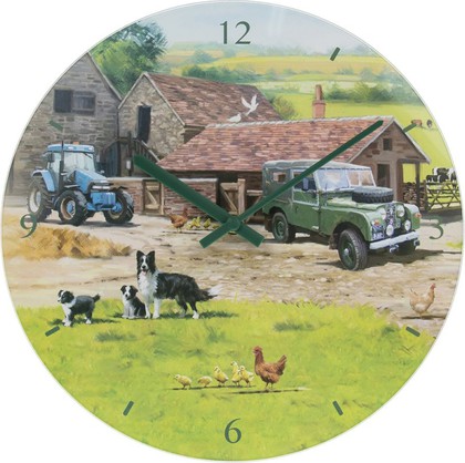 Часы настенные Lesser & Pavey Ферма d30см LP44745