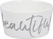 Салатник Bastion Collections White Beautiful Morning Grey RJ/BO W/MORNING GR