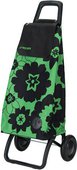 Сумка-тележка хозяйственная чёрно-зелёная Rolser RG MOUNTAIN MOU052verde/negro