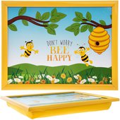 Поднос на подушке Lesser & Pavey Не волнуйся... Будь счастлив, 44x34см LP42969
