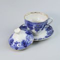 Чайная пара с крышкой ИФЗ Подарочная 2, Гирлянда, 250мл, фарфор 81.14350.00.1