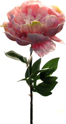 Цветок искуственный Пион светло-сиреневый, 75см Top Art Studio HSD0303-TA