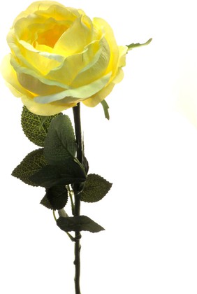 Цветок искусственный Atelier de Fleur Роза Престиж шиповник желтая 68см WAF1153-TA