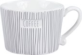Кружка Bastion Collections White Stripes Coffee Black RJ/MUG STR/COF BL