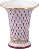 Ваза ИФЗ Ампирная, Сетка-Блюз 2, 20.3см, настольная, фарфор 80.92727.00.1