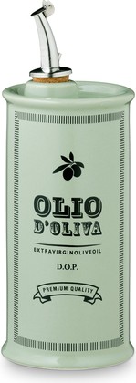 Бутылка для масла Nuova Cer Oliere Vintage круглая, 250мл, зелёный 9501-V50