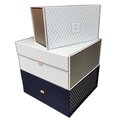 Подарочная упаковка ИФЗ 300x170x145, прямоугольная, на магнитах, белая 14.70343.01