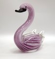 Фигурка стеклянная Top Art Studio Розовый лебедь, 17.5x16.5см ZB1976-TA