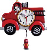 Настенные часы "Пожарная машина", 33см Enesco P1306