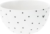 Пиала Bastion Collections Нearts Dots Black средний LI/BOWL ASS 010 BL Dots
