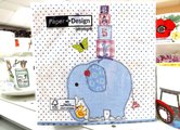 Салфетки для декупажа Paper+Design Голубой слон, 33x33см, 20шт 21803