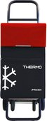 Сумка-тележка Rolser Termo Fresh MF 4.2, 4 колеса, термосумка, чёрная с красным TER039negro/rojo