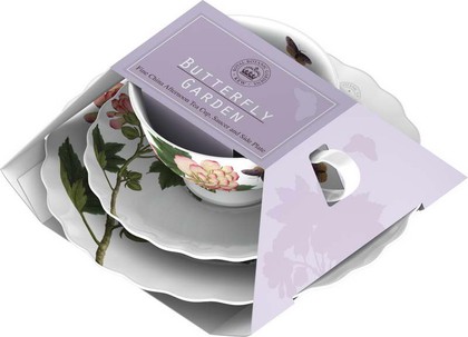 Набор чайный Creative Tops Баттерфляй Пурпур, 3 предмета 5151437