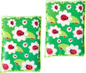 Губка для посуды 2шт. Vigar Ladybug 3950