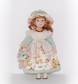Кукла фарфоровая Top Art Studio Скарлетт 56см WS2244-TA