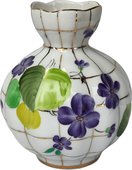 Ваза для цветов ИФЗ Тюльпан, Лесная фиалка, 11.8см, фарфор 80.00273.00.1