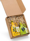 Бутылки для масла и уксуса Nuova Cer Oliere Classiche, набор 2шт, зелёный, жёлтый 8966-GSO/VML