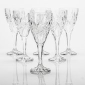 Фужеры для вина Эльза (ветренник) 170мл, 6 шт Crystalite Bohemia 1KD08/0/88327/170