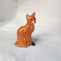 Статуэтка ИФЗ Лиса, 11.7x7см, ручная роспись, фарфор 82.01045.00.1