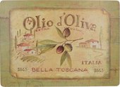 Подставки под тарелки на стол Creative Tops Olio d'Oliva 40x29см, 4шт, пробка 5169661