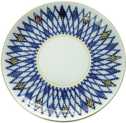 Блюдце ИФЗ Ленинградский, Кижи, 16см, фарфор 81.10496.00.1/2
