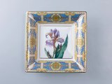 Подставка для мелочей ИФЗ Квадратная, Нежный ирис,16.4x16.4см, фарфор, подарочная упаковка 81.34215.00.1