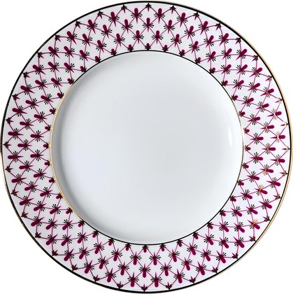 Тарелка десертная ИФЗ Гладкая, Сетка-Блюз, 18см, фарфор 80.86484.00.1