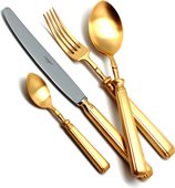 Столовые приборы, 24пр. Cutipol PICCADILLY GOLD матовый 9142