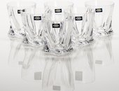 Стаканы для виски Crystalite Bohemia Квадро 6шт., 340мл 2K936/0/99A44/340
