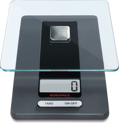 Весы электронные кухонные Soehnle Fiesta стеклянные 5кг/1гр 65106