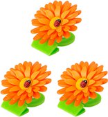 Зажимы для пакетов 3шт. Vigar Flower power 7206