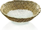 Тарелка глубокая IVV Tricot Gold 18см 7904.3