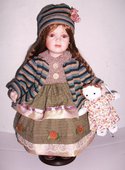 Кукла фарфоровая Top Art Studio Ванесса 41см WA0362-TA