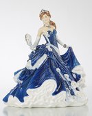 Статуэтка Полуночная романтика, фарфор, 22см English Ladies ELGELS03501