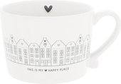 Кружка Bastion Collections White Houses Black RJ/CUP 014 BL