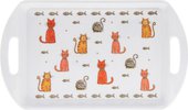 Поднос Lesser & Pavey Верные друзья Коты 25x15см LP44486