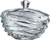 Конфетница Crystalite Bohemia Волна с крышкой, 17см 5K937/1/99U29/170
