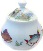 Сахарница Roy Kirkham Рыбалка, закрытая XFISH1246
