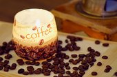 Свеча "Кофе" стакан 8х7cм Bartek Candles 138061