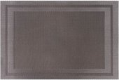 Салфетка сервировочная Zapel Frame light silver stripe, светло-серый ST010068