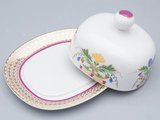 Масленка ИФЗ Прямоугольная, Замоскворечье, 17.2х10см, фарфор 80.83074.00.1