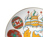Тарелка декоративная ИФЗ Эллипс Писанки, 19,5см, фарфор 80.51061.00.1